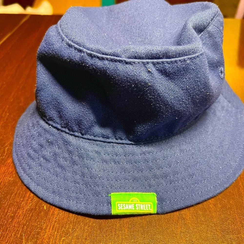 Sesame Street x Coppertone Cookie Monster Toddler 12-18mo Bucket Hat Limited Ed.